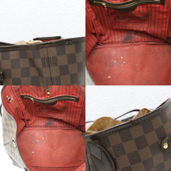 Louis Vuitton Damier Ebene Neverfull GM Tote *READ* - Picture 16 of 16